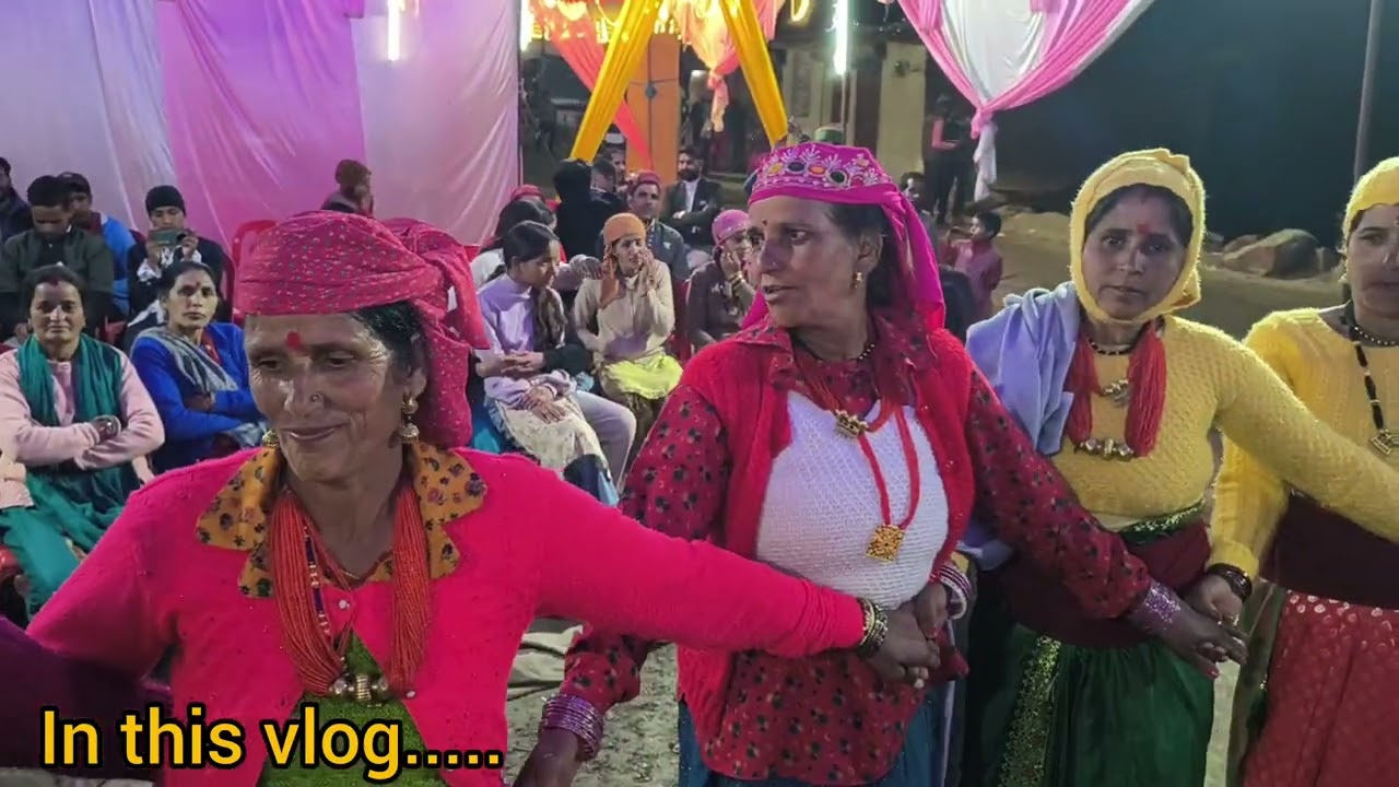 पहाड़ी संस्कृतिरीति रिवाज रासो तांदी (शादी 🥰)