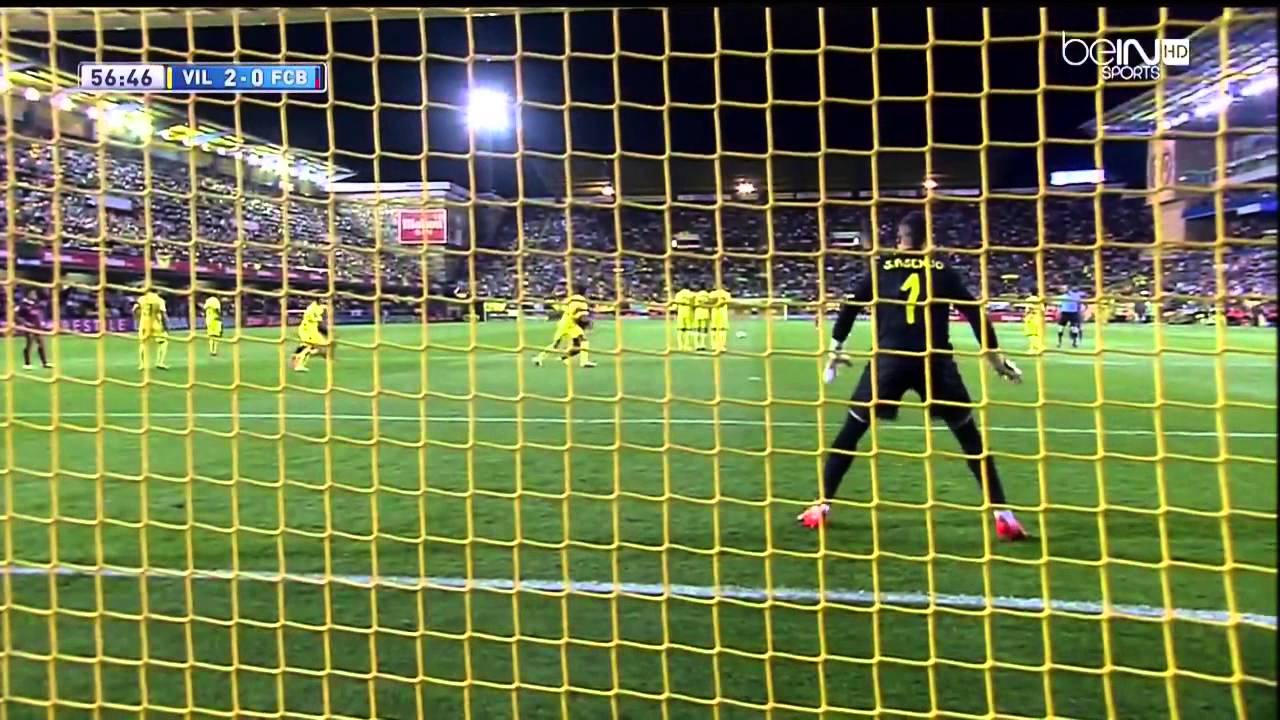 Villarreal - Barcelona Highlights HD 27.04.2014