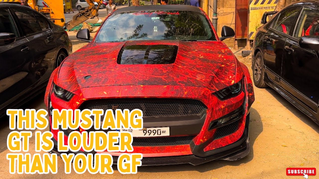 This Mustang GT Louder Than Your GF 4K #carvlog #carspotting 