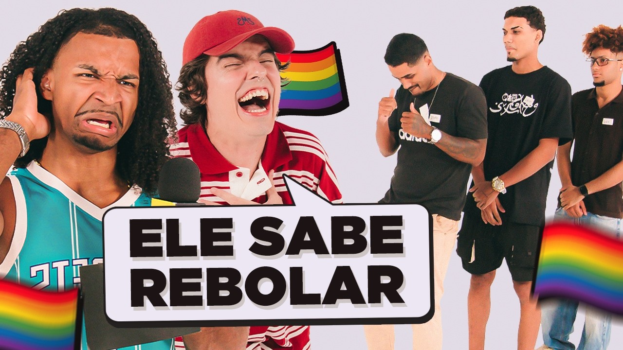 TESTANDO O GAYDAR: ADIVINHE QUEM &Eacute; GAY 🏳️&zwj;🌈 #5 ft. Jean Luca, Ranozera e Julito
