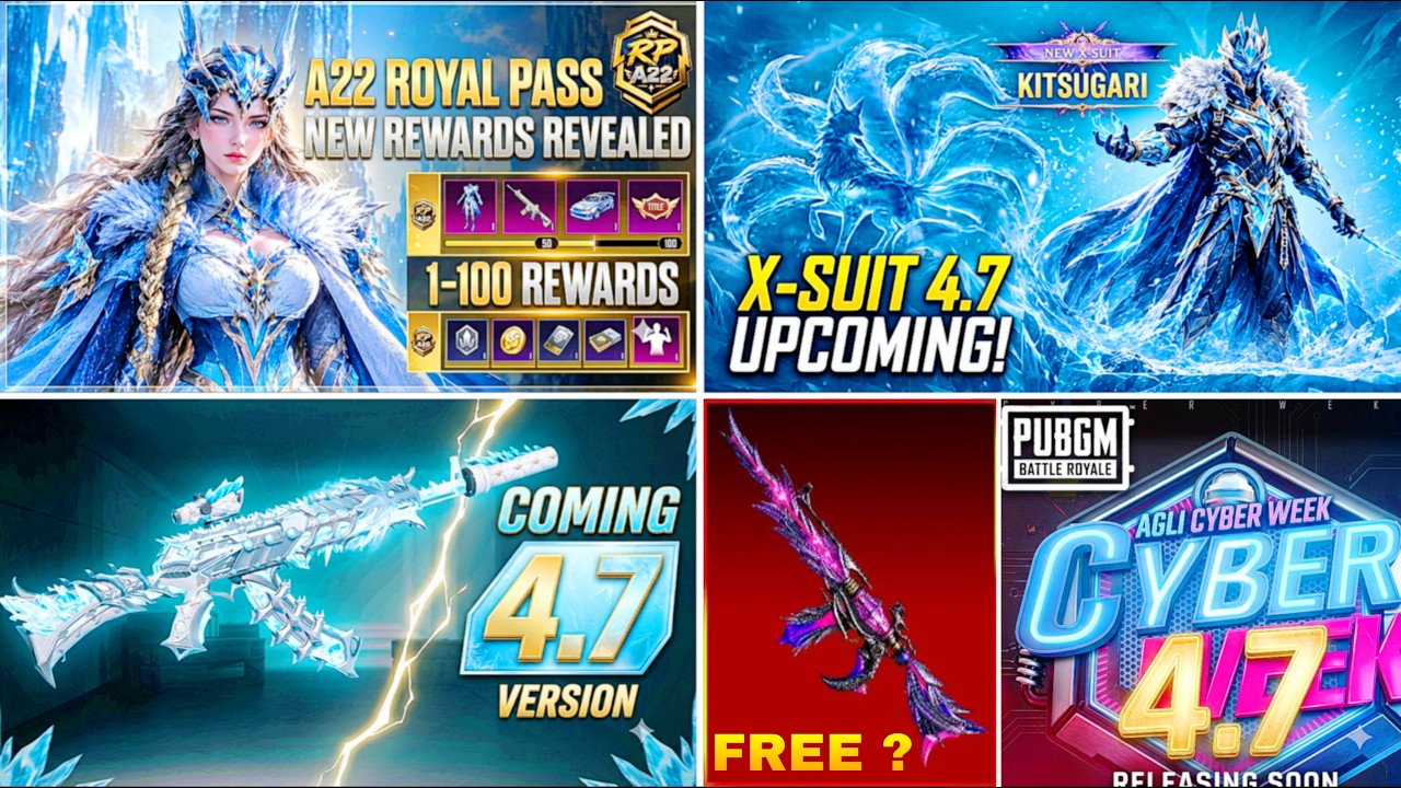🔴Starsea Admiral Akm Return ✅ | A22 Royal Pass Full Rewards | Next X-suit 4.7 Bgmi/Pubg | Cyber Week