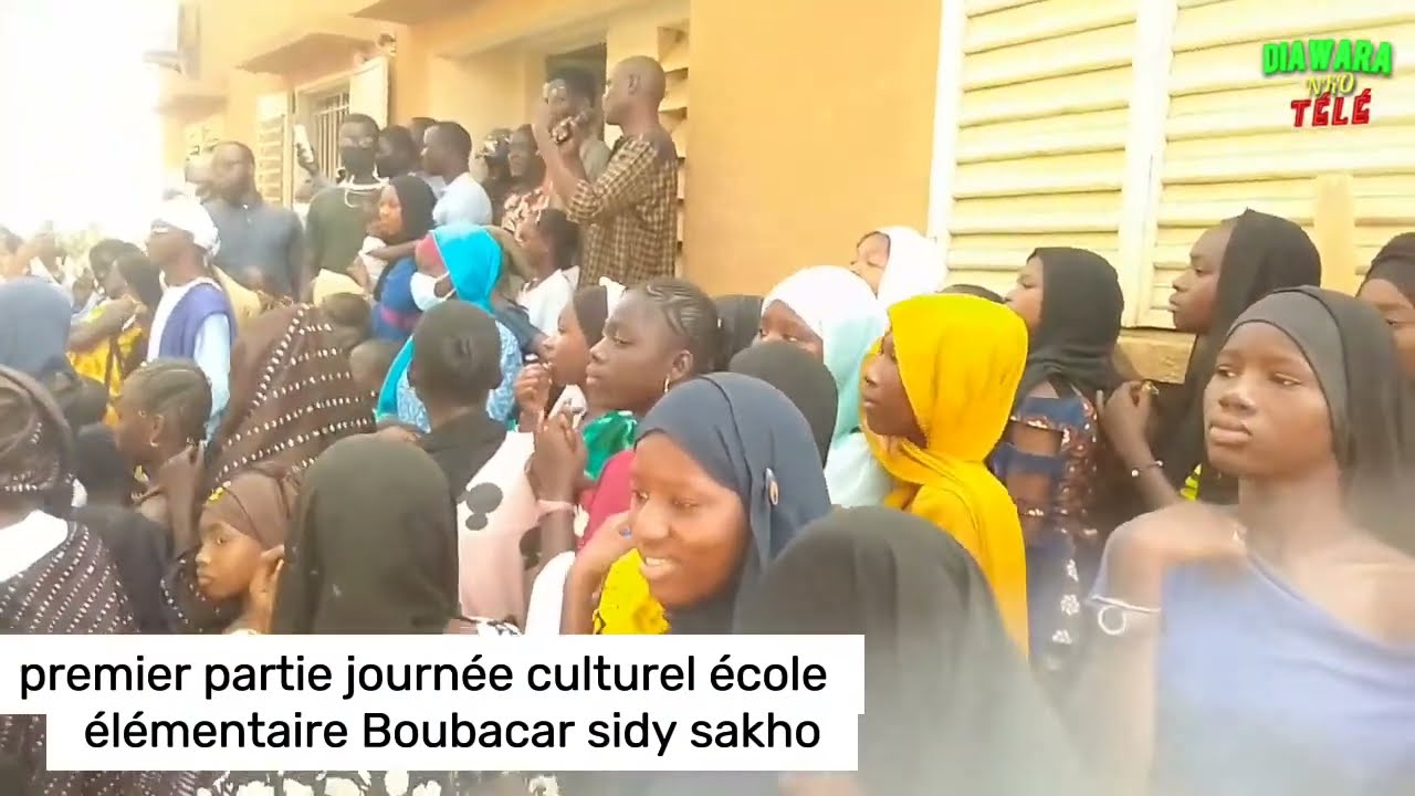 journée culturel école élémentaire Boubacar sidy sakho premier partie