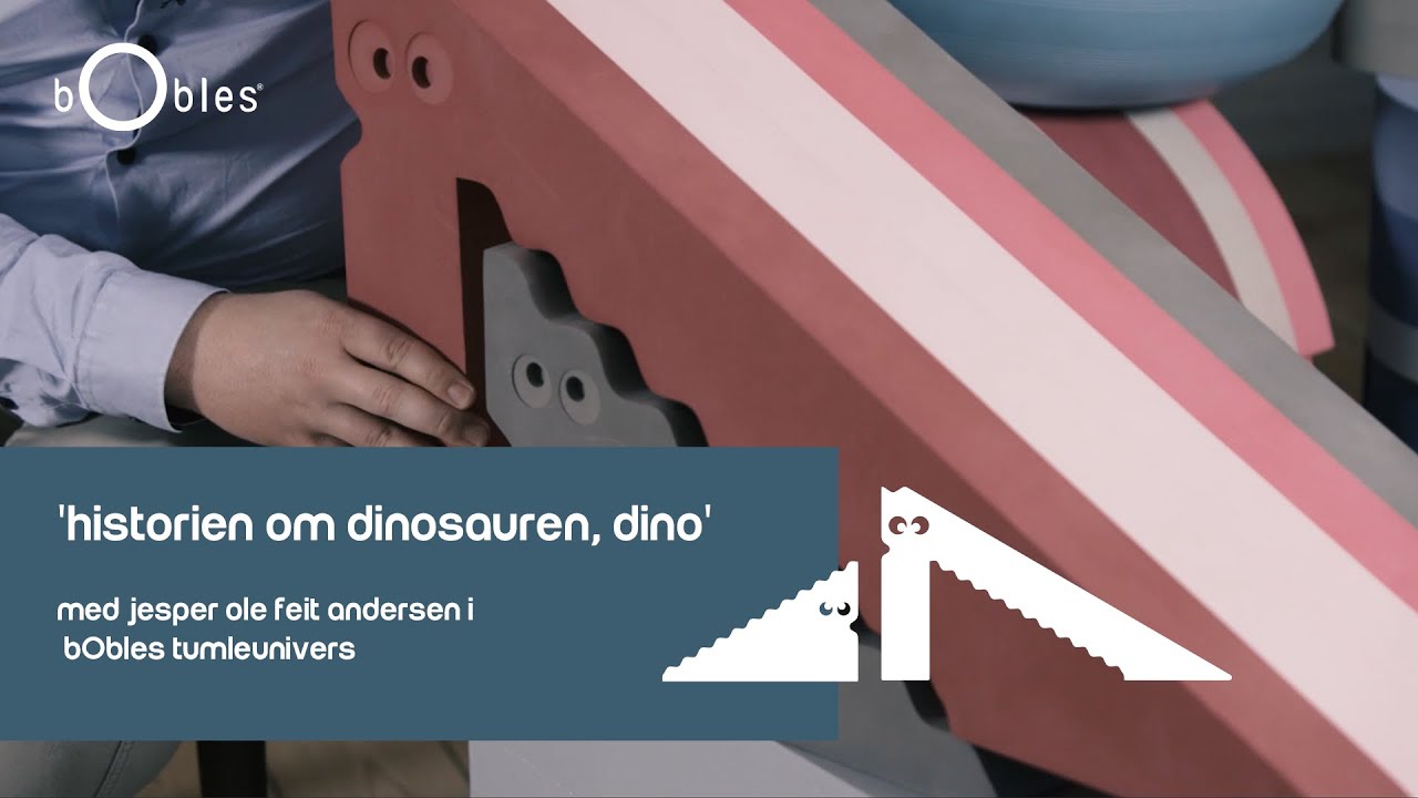 'Historien om dinosauren, Dino' med Jesper Ole Feit Andersen i bObles Tumleunivers