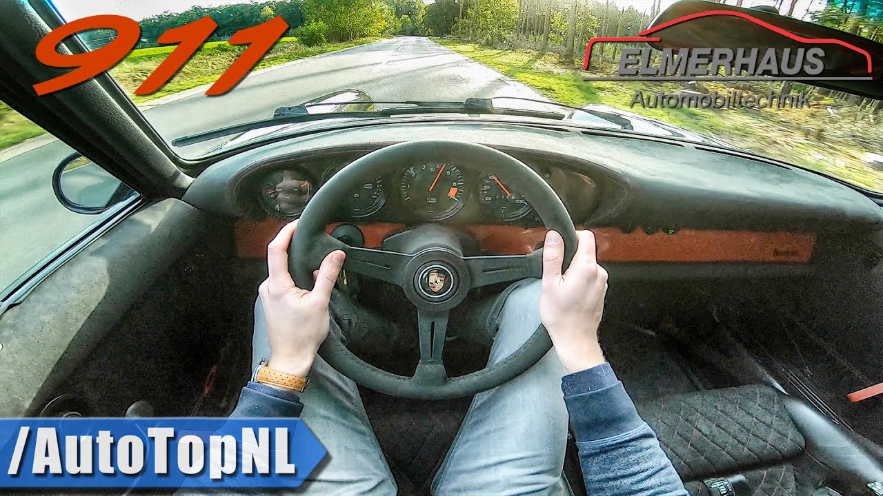 1986 Porsche 911 G Series Elmerhaus CUSTOM MADE 1/1 POV Test Drive by AutoTopNL