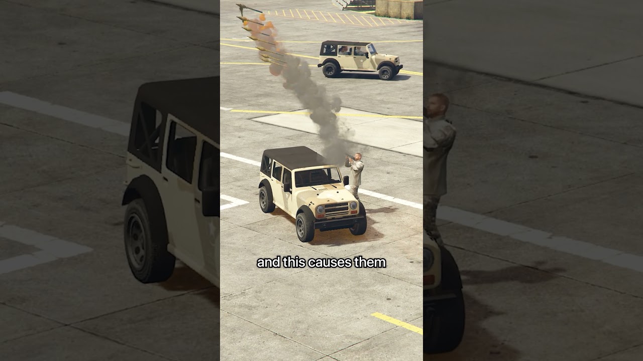 The Fort Zancudo Missiles Explained #gta5 #gtav #gtaonline - DarkViperAU