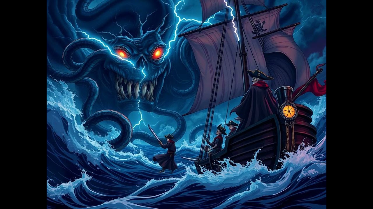 Cursed Sails of the Black Kraken