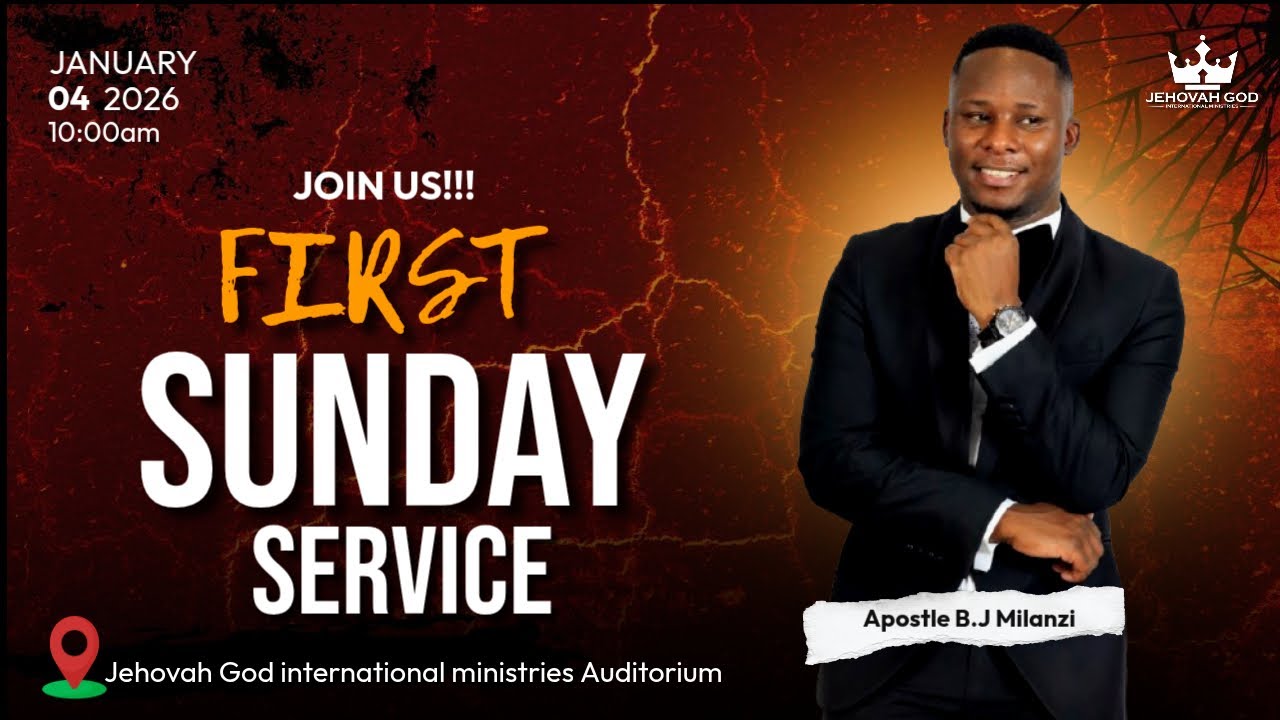 CELEBRATION SERVICE |APOSTLE B.J MILANZI