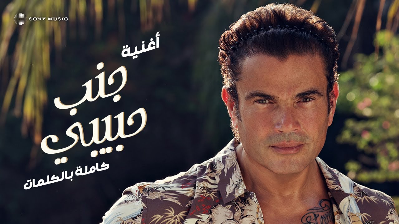 Amr Diab - Ganb Habiby (Official Lyric Video) | (عمرو دياب - جنب حبيبي (كلمات