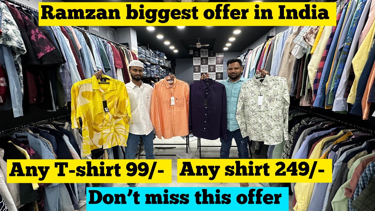 Best branded store అతి తక్కువ ధరల్లో tshirt 99/-, shirt 399/-  | house of offer 