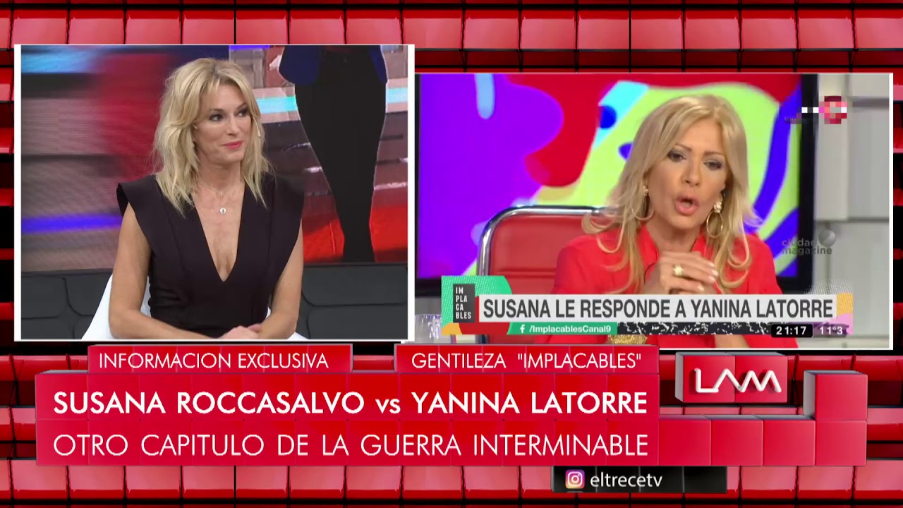 Susana Roccasalvo disparó contra Yanina Latorre: 