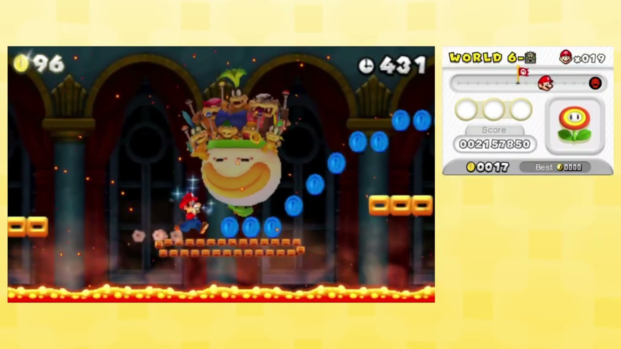 1st time New Super Mario Bros. 2 full playthrough [VOD part 2]