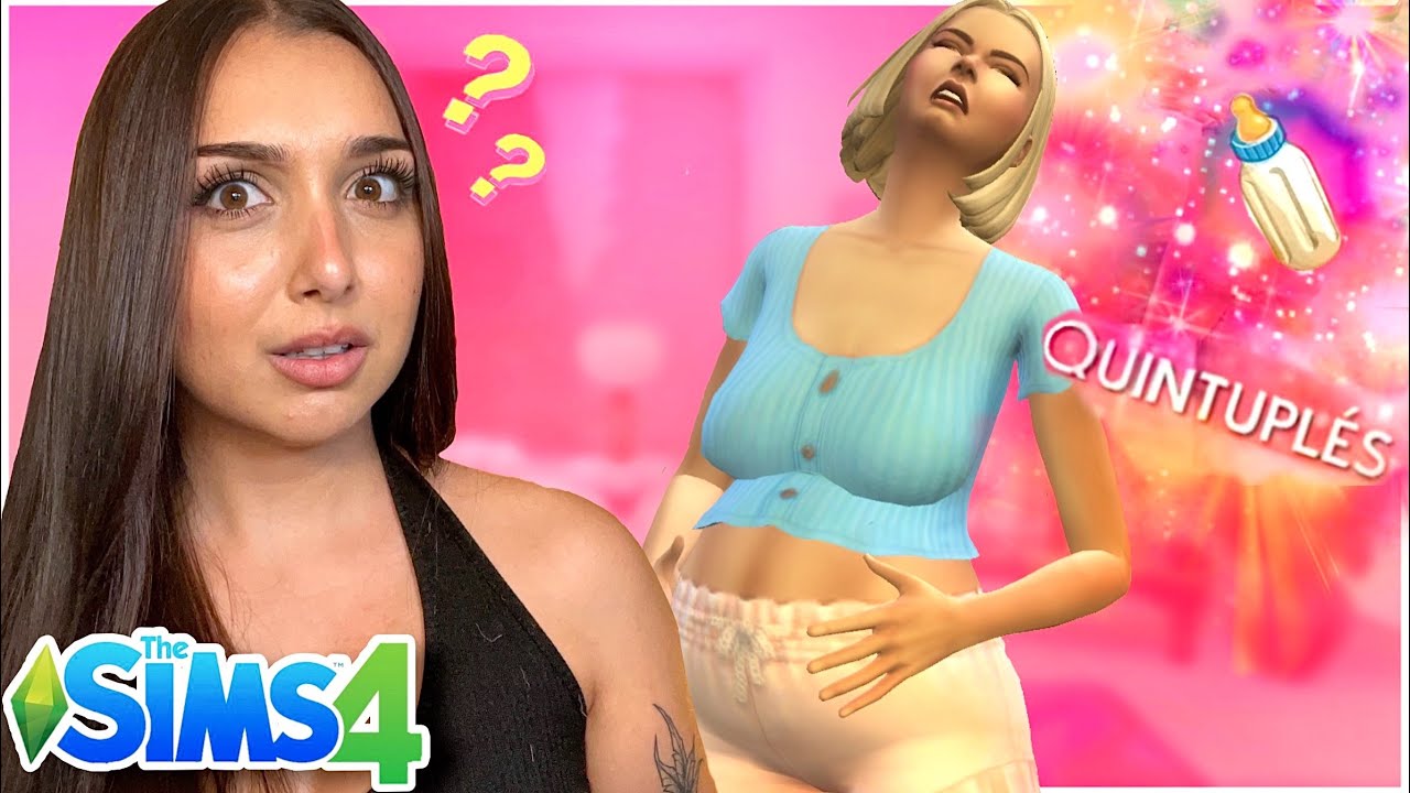 MA SIMETTE A EU DES QUINTUPLÉS ! *100 baby challenge* EP64 | sims 4