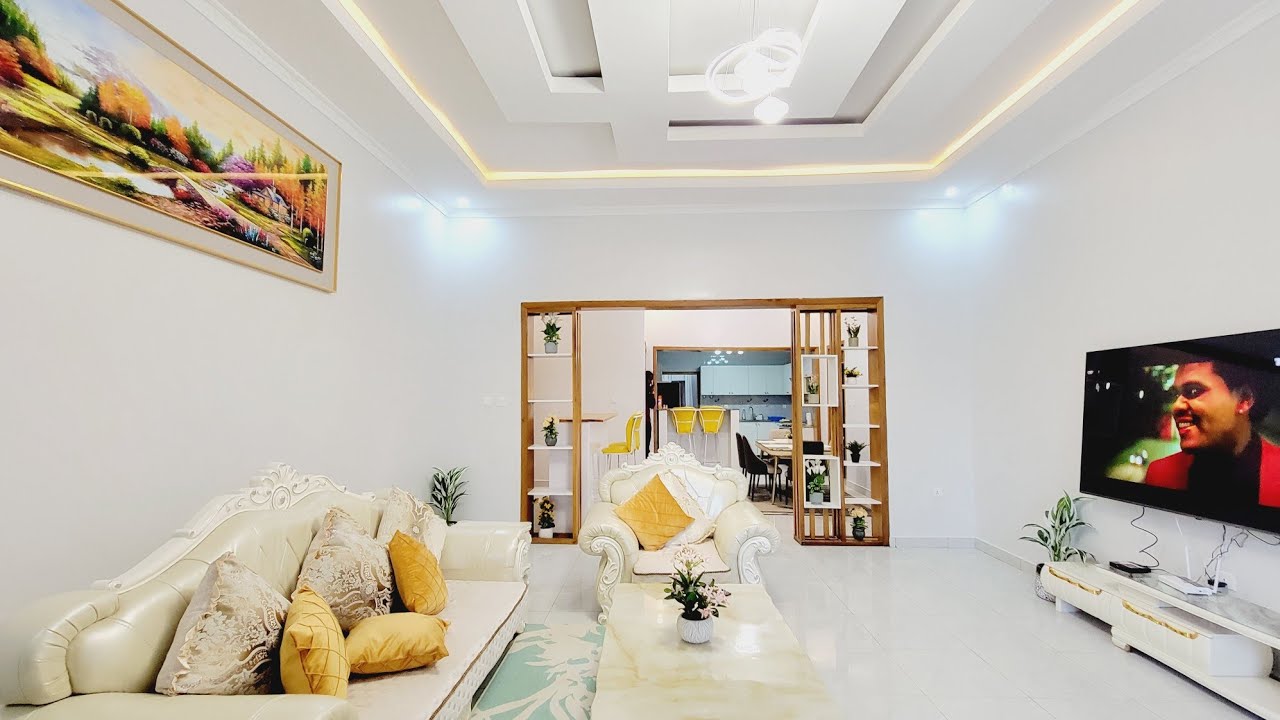 Beautiful Fully Furnished Modern House For Rent in Kigali Rwanda 🇷🇼|kabeza