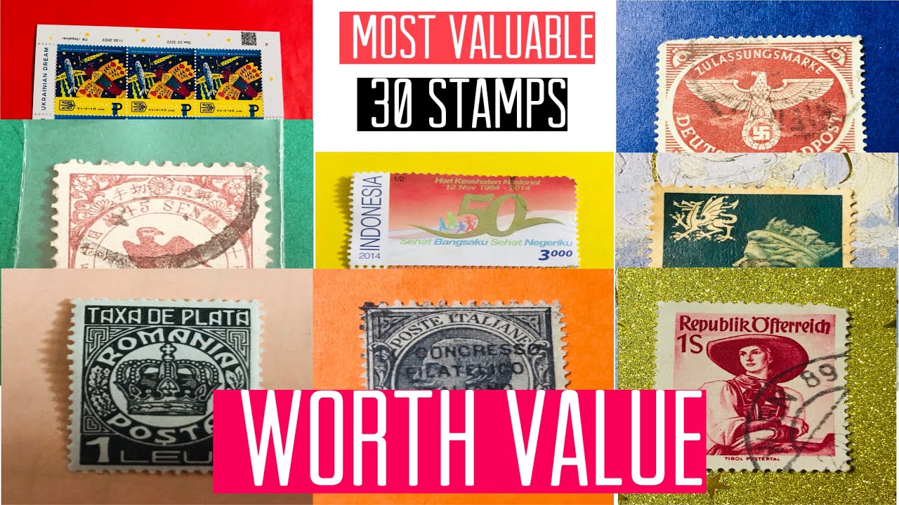 Most valuable stamps 30 stamps josershina in world #josershina #money #shorts #subscribe#travel