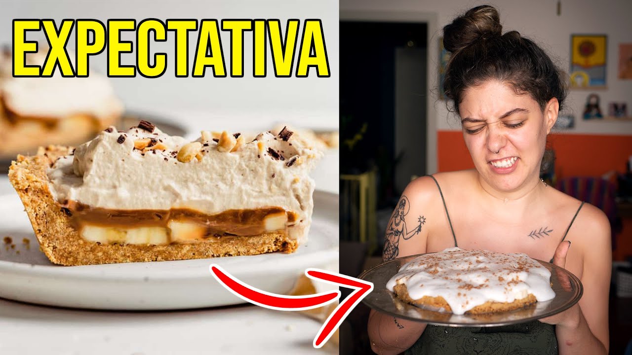 FIZ BANOFFEE VEGANA E DEU TUDO ERRADO!!!