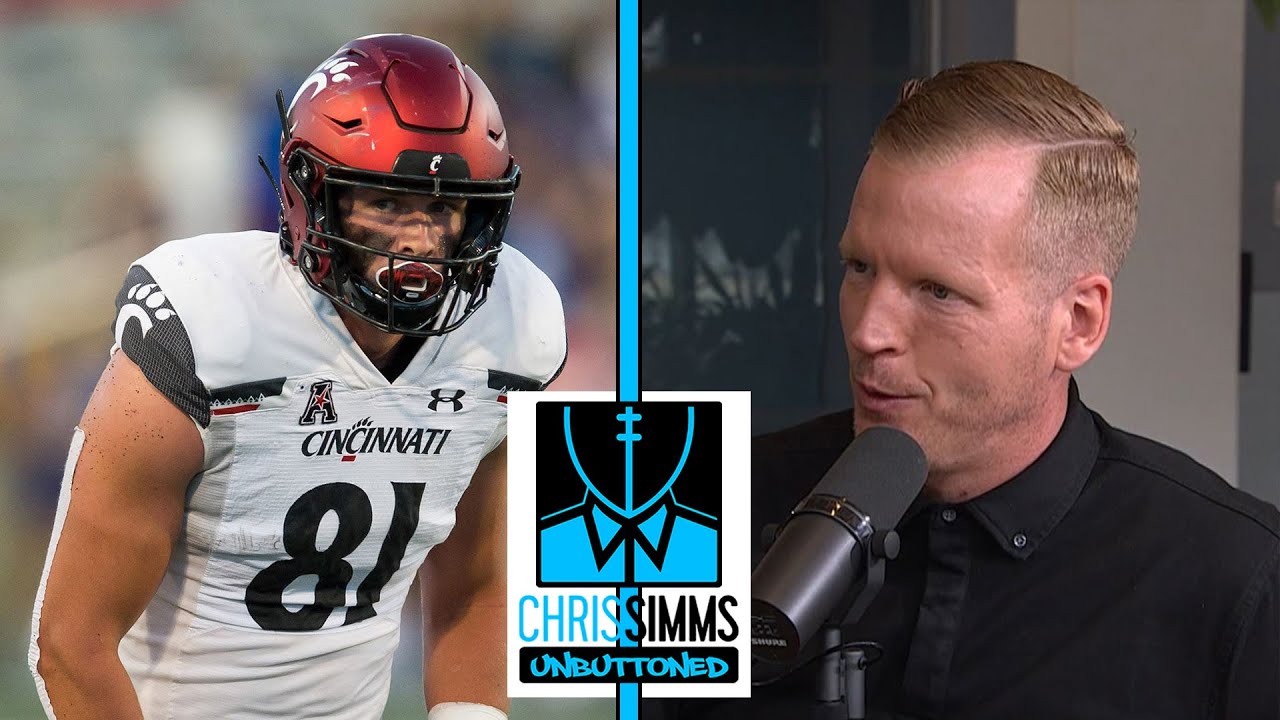 NFL Draft 2023 TE rankings: Josh Whyle, Cincinnati | Chris Simms Unbuttoned | NFL on NBC