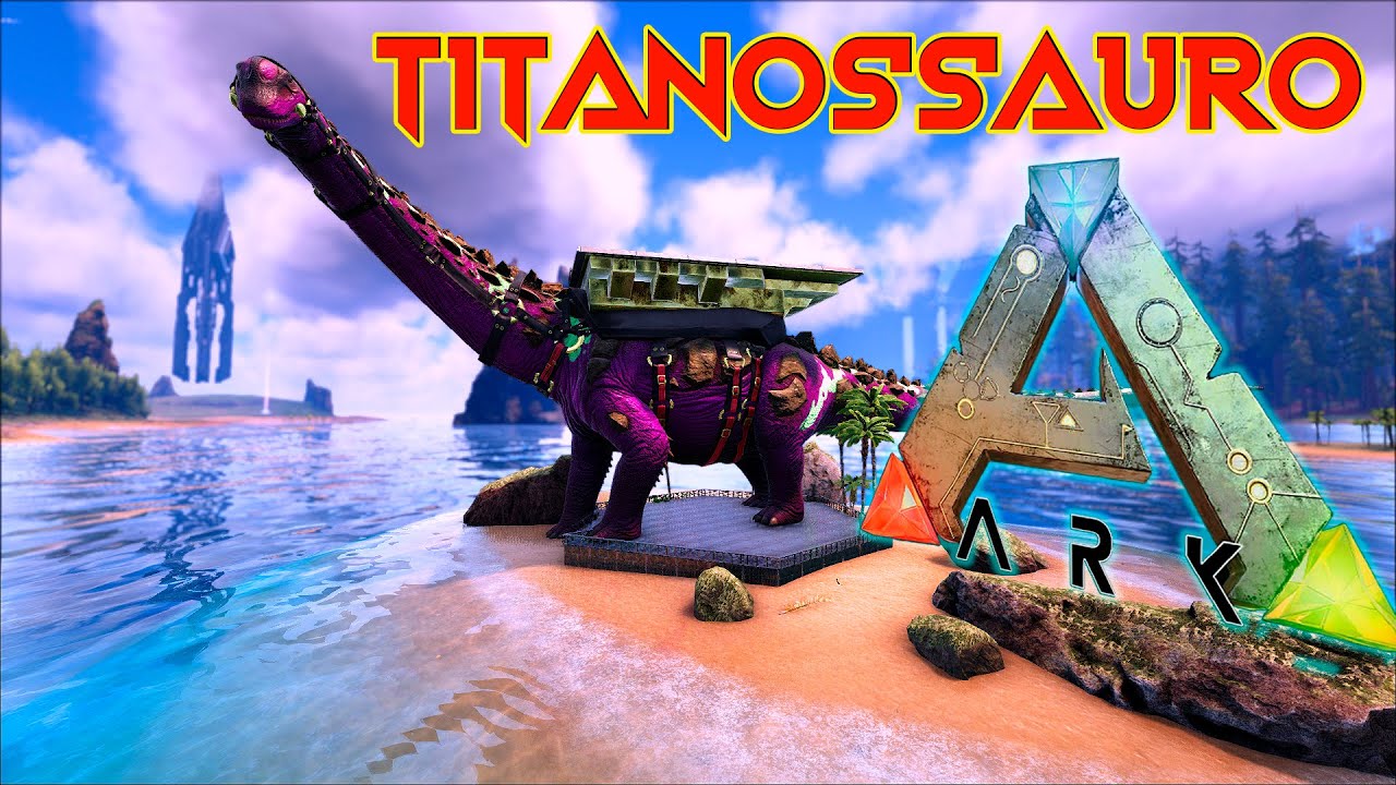 🔴ARK  Para Iniciantes #61 - Como Domesticar TITANOSSAURO - ARK SURVIVAL EVOLVED