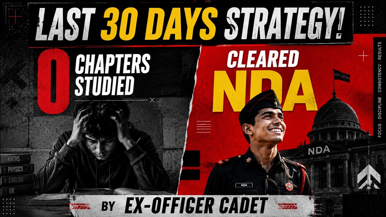 NDA 2 2026: Before You Study Anything, Watch This! | Last 40 Days Strategy 🇮🇳 #nda
