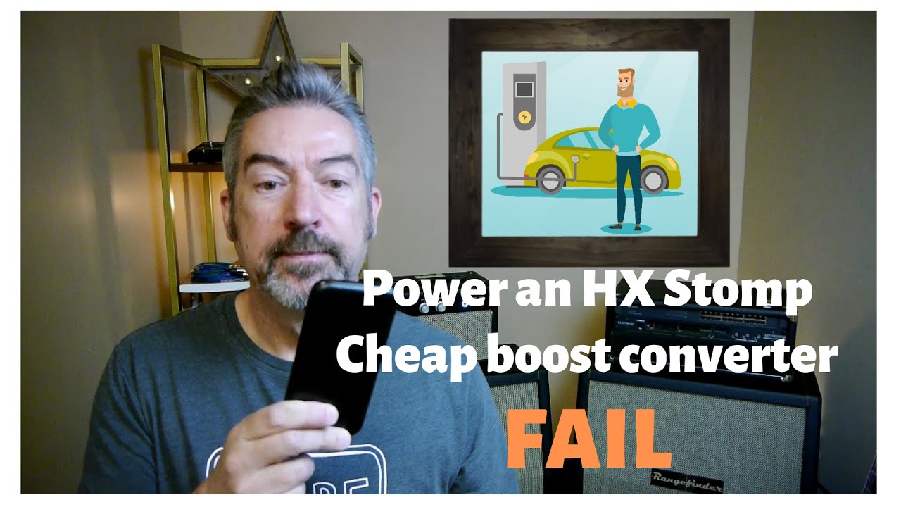 How to power the HX Stomp - Cheap boost converter FAIL