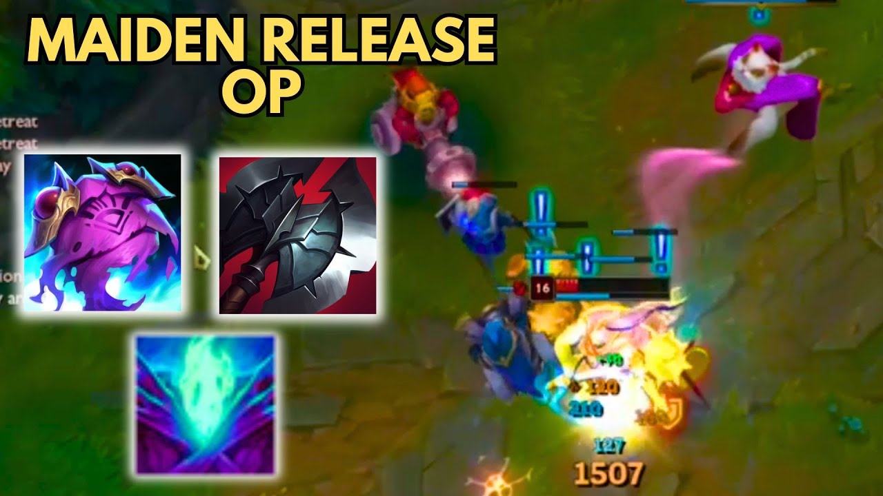 This is why the Maiden Split Build is AMAZING