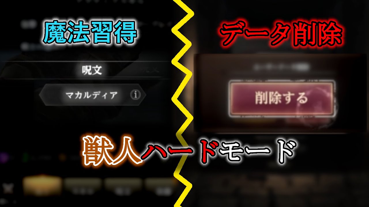 第１話【僧侶なし、無課金＋α】3日間の努力が水の泡。魔法習得＝即削除の「獣人ハードモード」が鬼畜すぎる件。【ウィズダフネ】【獣人ハードモード】