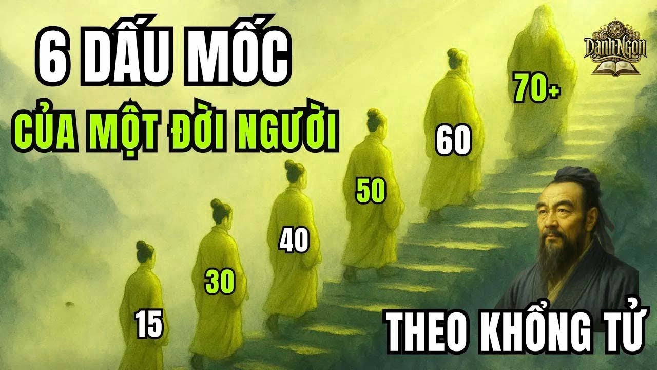 6 cột mốc quan trọng đời người – Từ 15 đến 70 tuổi phải hiểu để sống đủ đầy