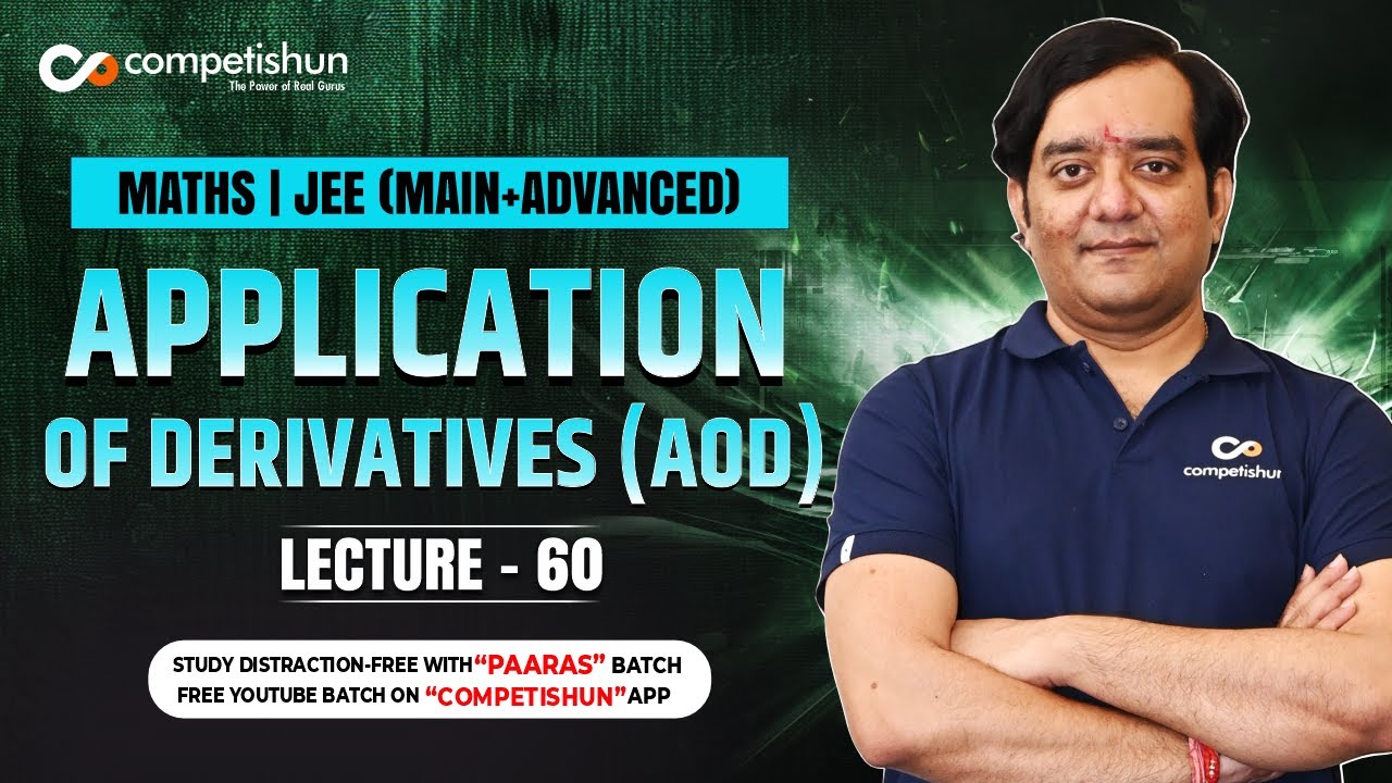 Application of Derivatives   Part 60  Curve Sketching