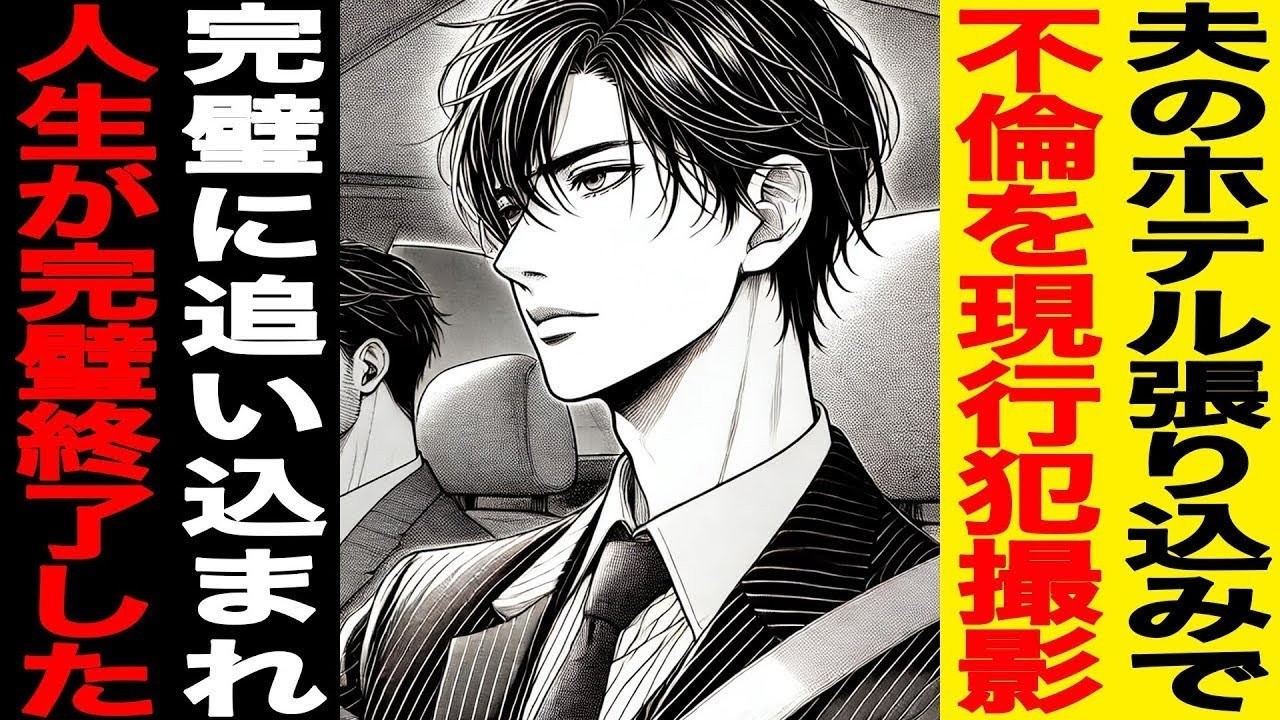 【漫画】夫のﾎﾃﾙ張り込みで不倫を現行犯撮影…完璧に追い込まれ人生が完璧終了した…（修羅場）