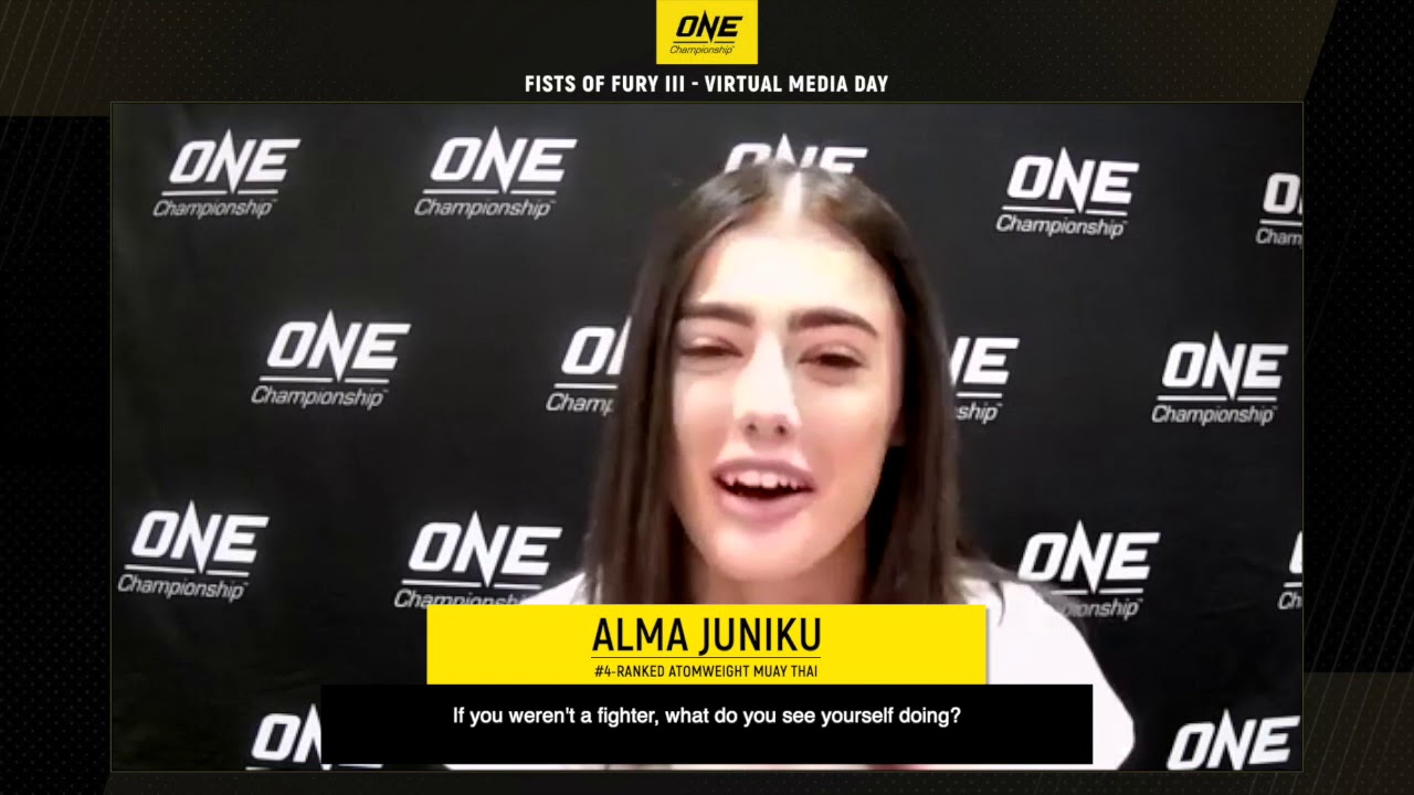 ALMA JUNIKU ONE Championship interview