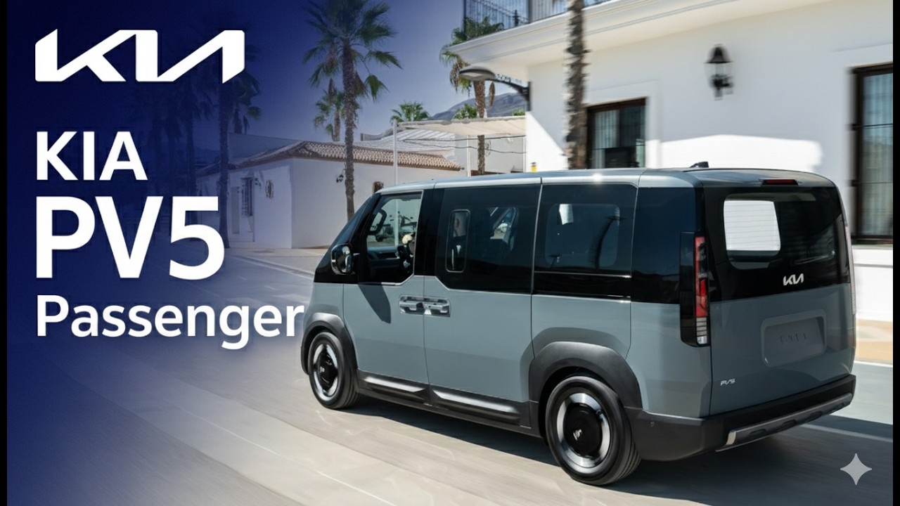 KIA PV5 Passenger: La furgoneta eléctrica Kia 🚐 | Review Oficial