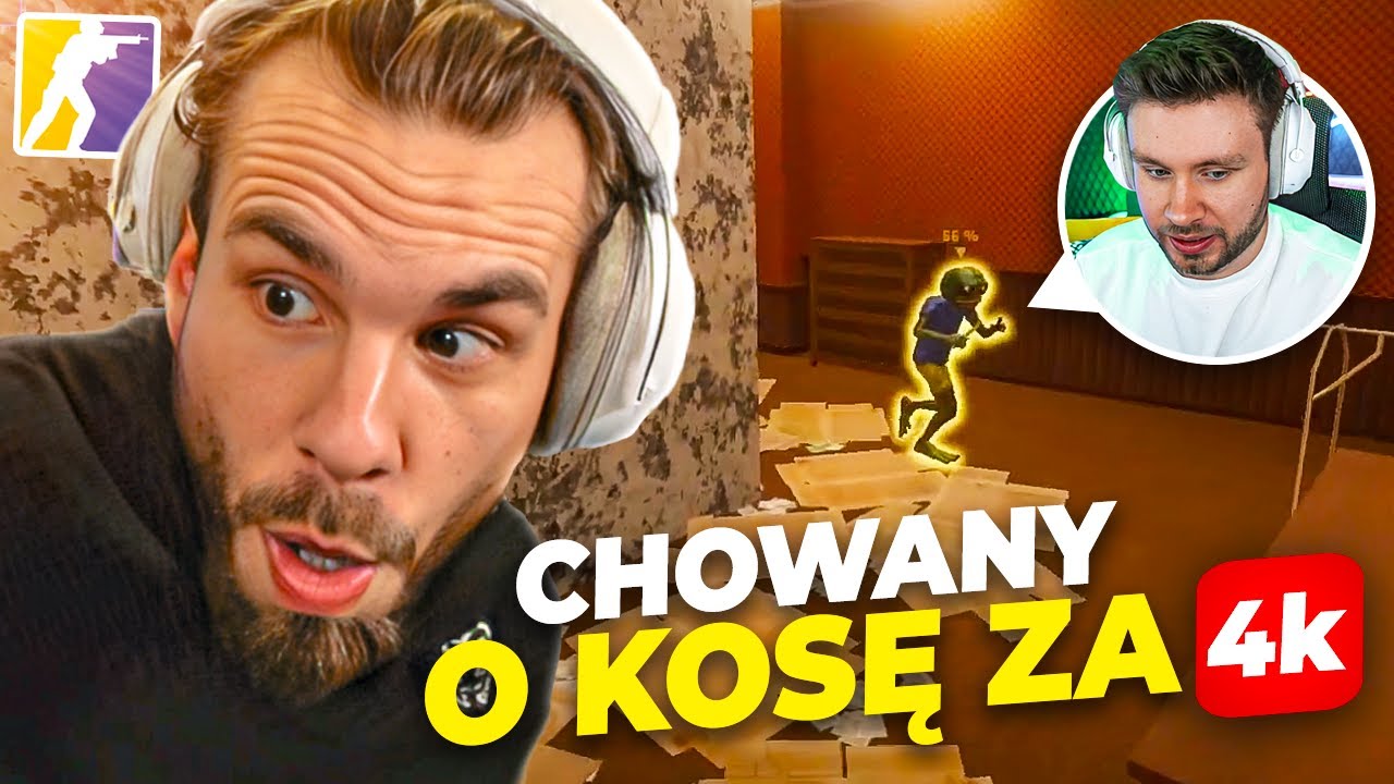 CHOWANY Z EKIPĄ I WIDZAMI O KOSĘ ZA 4000ZŁ!