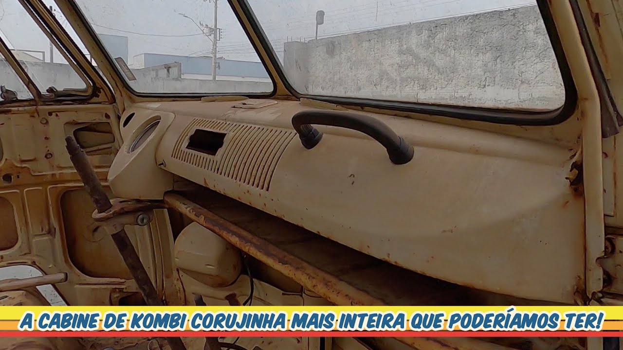 KOMBINATION . A CABINE DE KOMBI CORUJINHA MAIS INTEIRA QUE PODERÍAMOS COMPRAR! FIM DO QUEBRA-CABEÇA