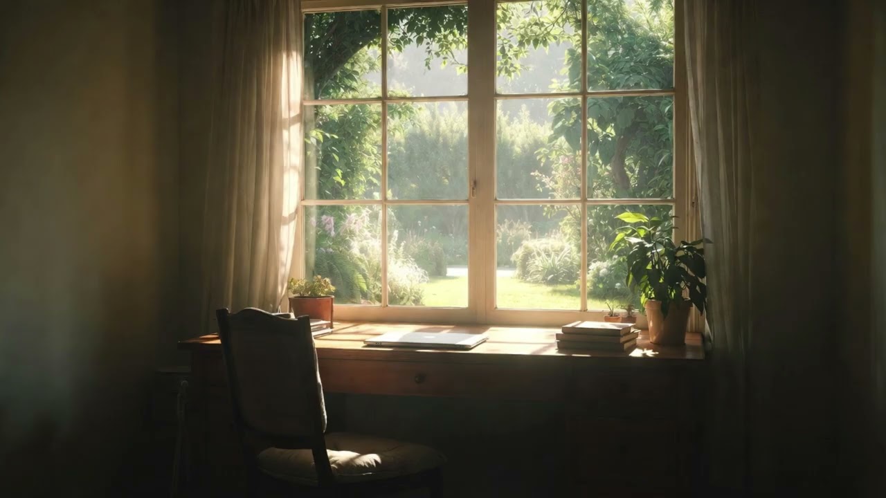 Alpha Waves Calming Music ☀️ Peace Focus & Stress Relief for Cozy Afternoons — No Ads