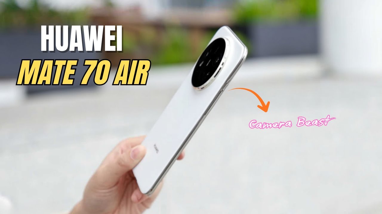 🔥 Обзор Huawei Mate 70 Air: ультратонкий дизайн и мощный аккумулятор! | Цена в Великобритании