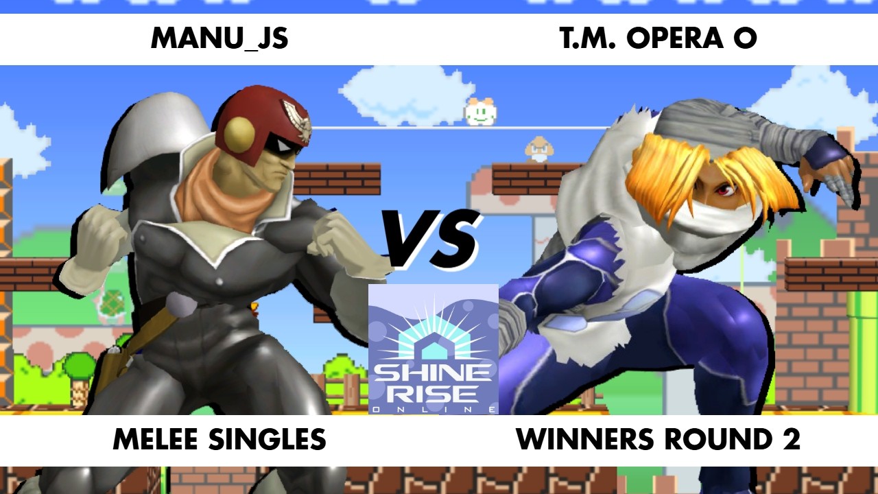 Shinerise Online 14 - WINNERS ROUND 2 - manu_js (C. Falcon) VS. T.M. Opera O (Sheik)