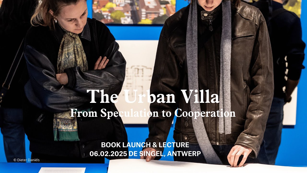 Audiorecording Book Launch and Lecture Dogma The Urban Villa