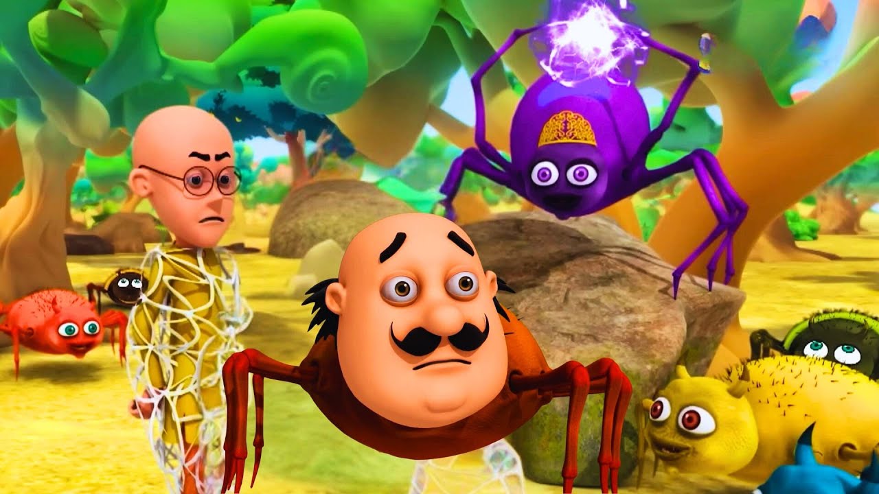 Motu-Patlu की Mango Heist में Spiders का Surprise Attack! | Motu Patlu | मोटू पतलू