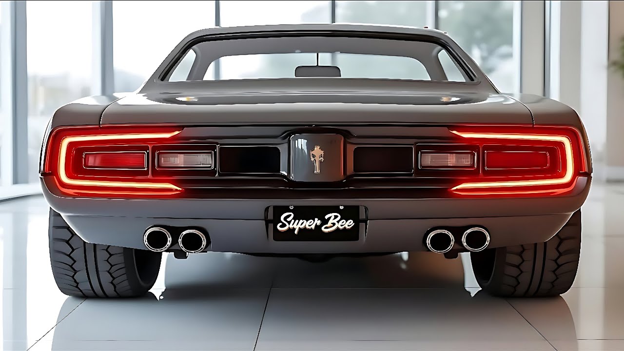 2026 Plymouth Super Bee 🐝 The Muscle Car Reborn with Insane Power & Futuristic Design!