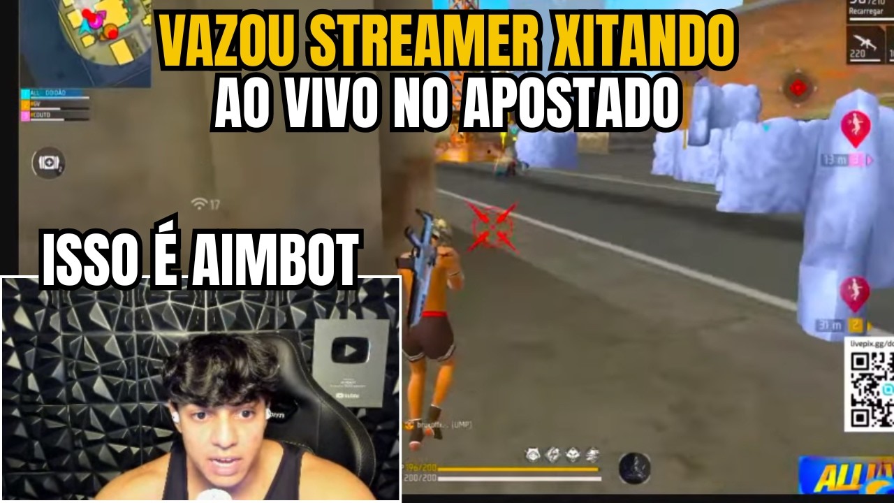 MANOMAX EXPLANOU STREAMER XITANDO AO VIVO NO APOSTADO!!!