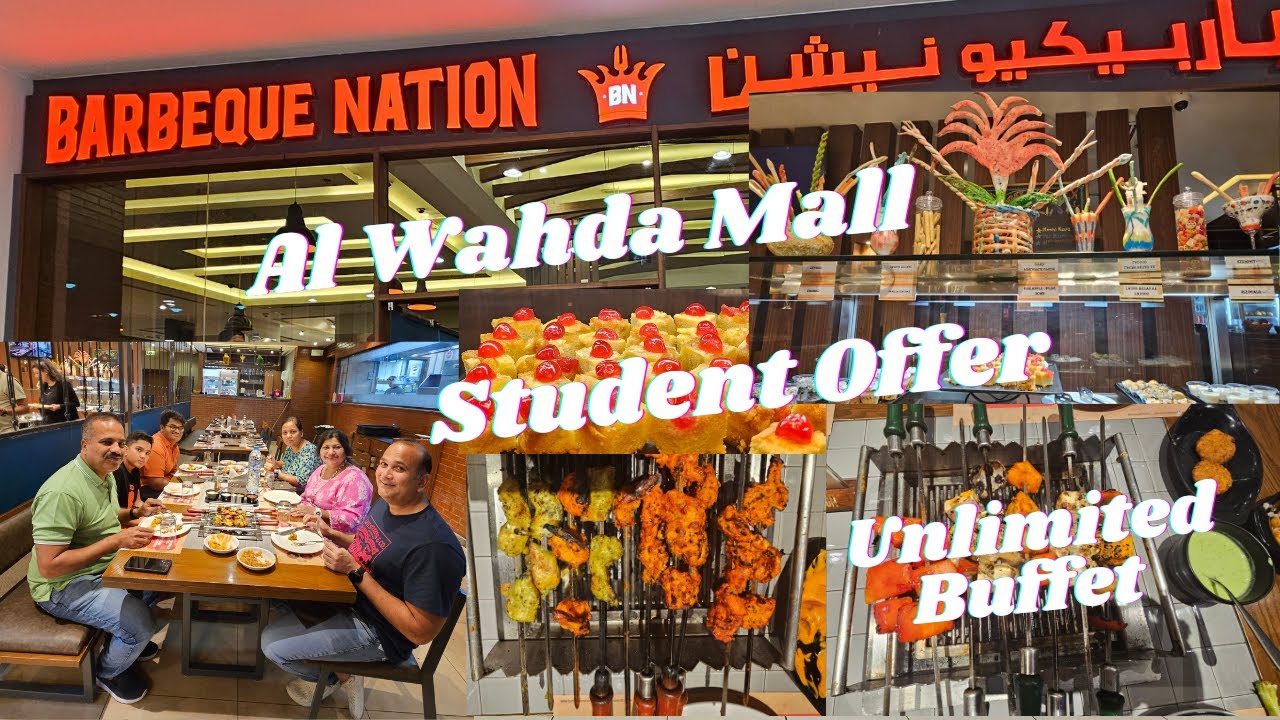 Are You a Student? Don't Miss the Special Discount at Barbeque Nation - Al Wahda Mall