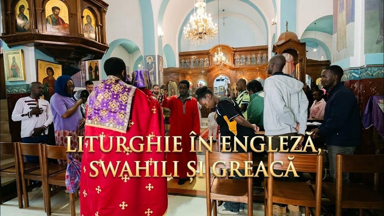 Ortodoxia în Kenya! 🇰🇪 O comunitate plină de tineri la Sfânta Liturghie (Catedrala din Nairobi)