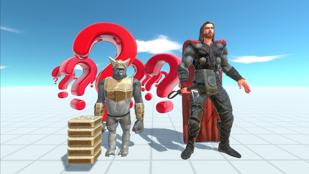How Many Ghor Hammer Units Does It Take To Defeat Thor - Animal Revolt Battle Simulator