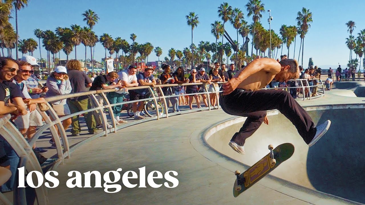 Muscle Beach, Venice to Santa Monica Pier 🇺🇸 Walking Tour