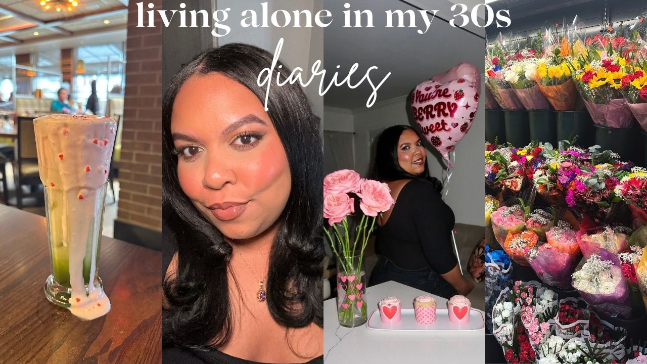Living Alone in my 30s Diaries✨ Valentine's Prep, Sephora Haul, Baking & Self-Love