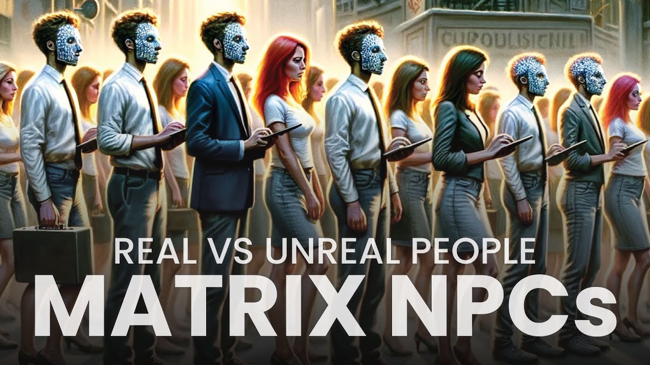 REAL vs UNREAL People: Matrix NPCs!