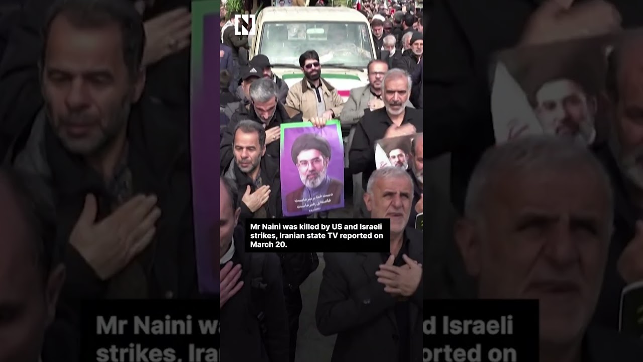 Iran holds funeral for IRGC spokesman killed in US&ndash;Israeli strikes.