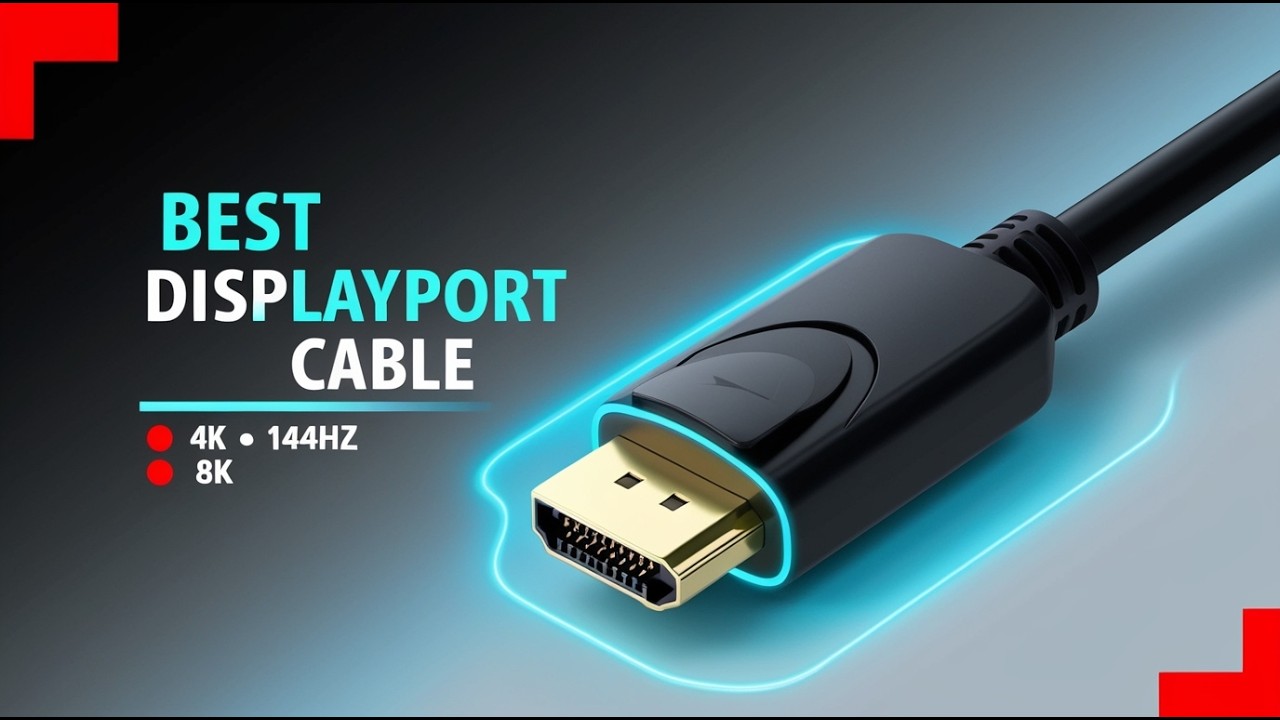 Stop Screen Flicker! Best DisplayPort Cable Compared