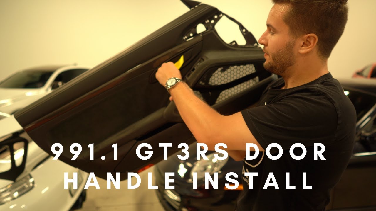 Installing Porsche OEM Door Straps on 991.1 GT3RS