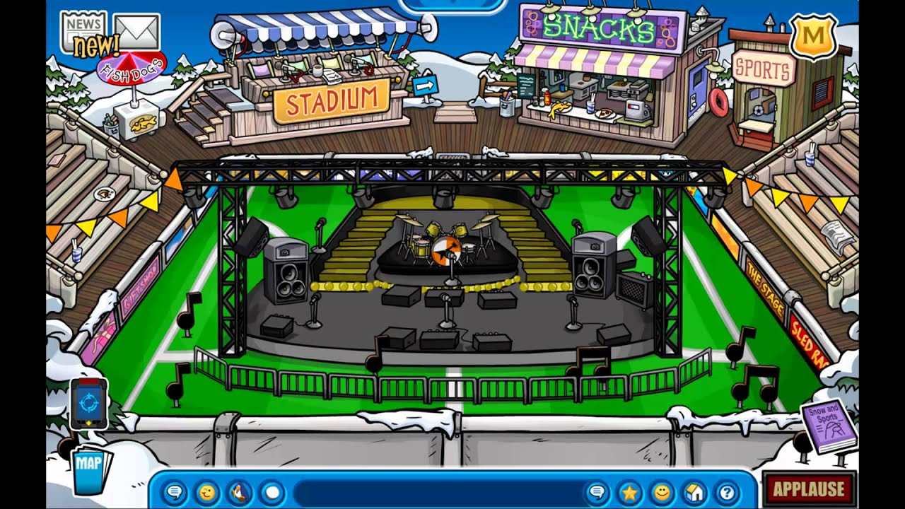 Club Penguin Music - Music Jam 2011 - Stadium