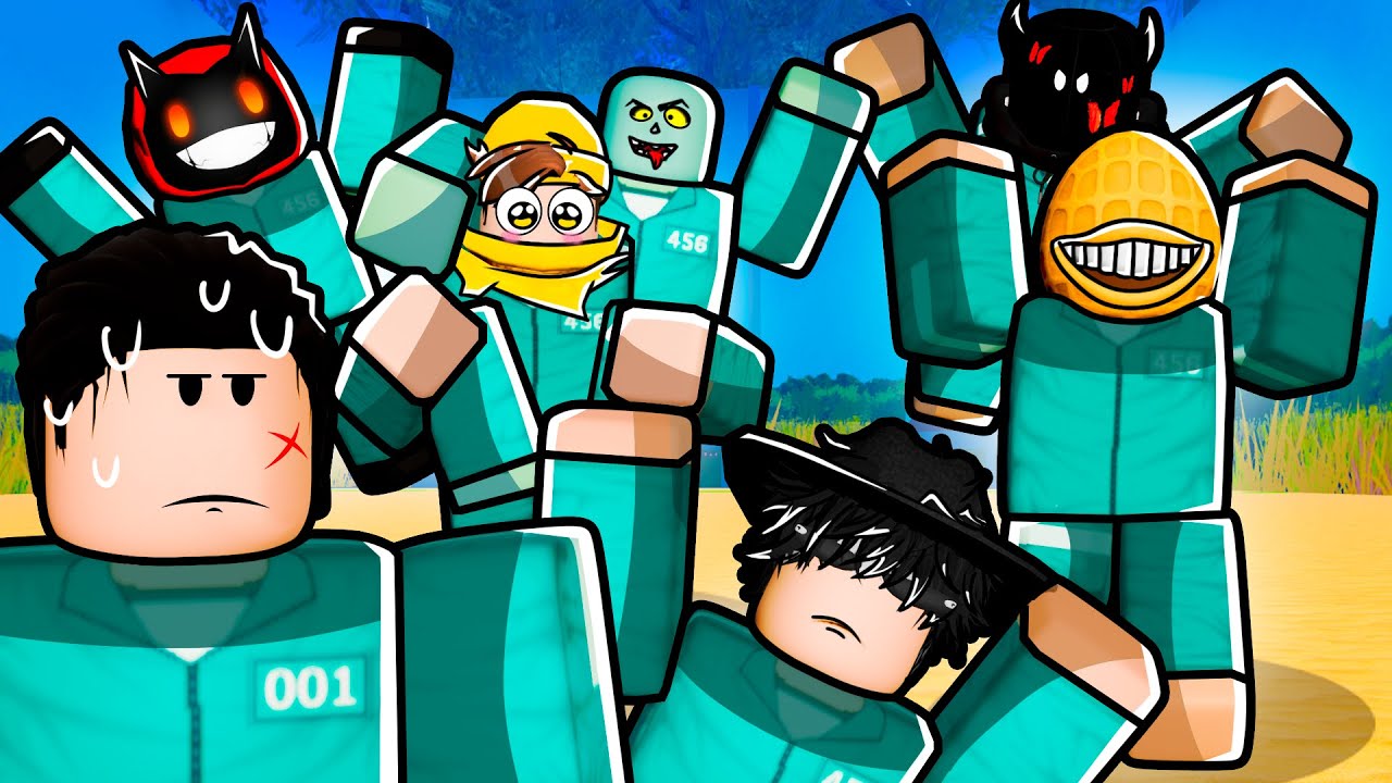 Смогут ли 7 ютуберов выжить в INK GAME? (Roblox)